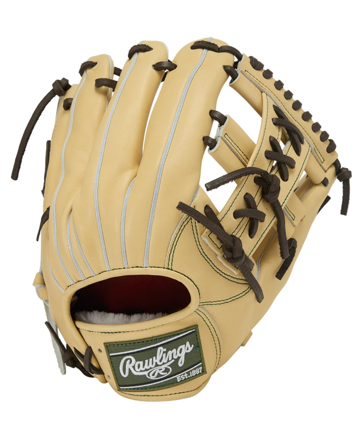 

Rawlings PRO PREFERRED GH5FPRN54FS Baseball Throw Glove, Hardball, Infielder s Glove, Camel, 11.5 inches, Right-Handed