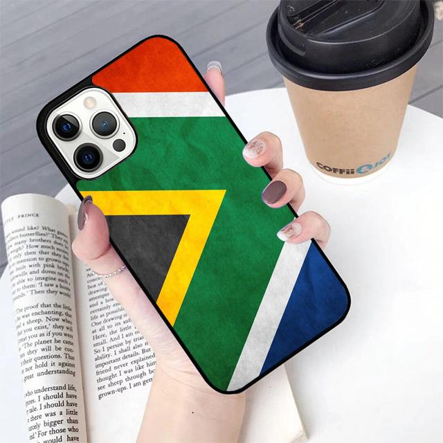 South Africa Flag Phone Case For iPhone 17 Air 14 15 16 16e 13 12 Max Cover For Apple iPhone 17 Air 11 Pro Max Plus Coque