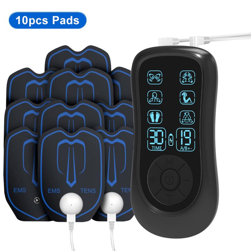 Electric TENS Muscle Stimulator EMS Acupuncture Body Massage Physiotherapy Digital Therapy Slimming Machine Electrostimulator
