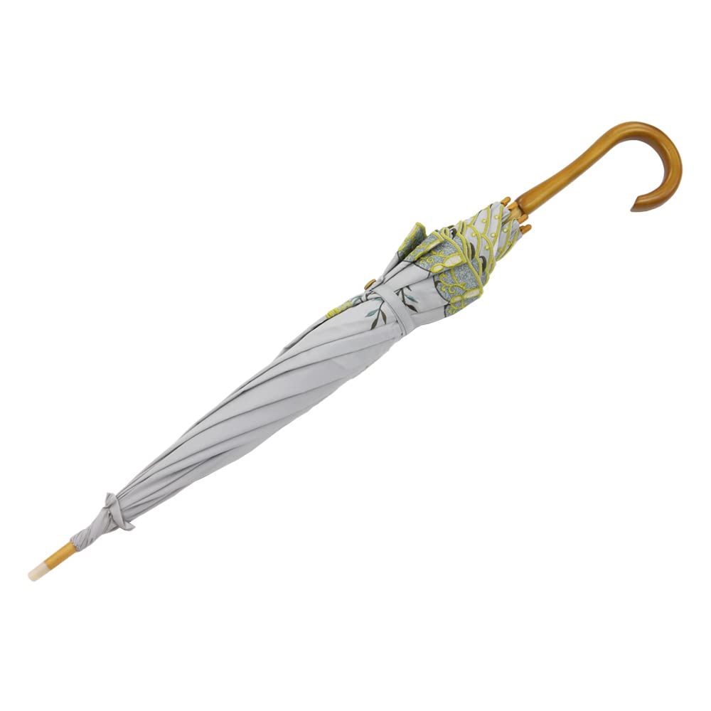 Long 1st Grade for Both Sunny and Rainy Heat Heat UV Upholstery and Light [Chinoiserie Modern] Parasol, Parasol, Blackout, Weather, Shielding,