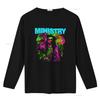 MINISTRY UNISEX T SHIRT TRIPPY AL BACK PRINT 2017 TOUR NEW Small Size Vintage Washed Streetwear Soft Unisex Breathable