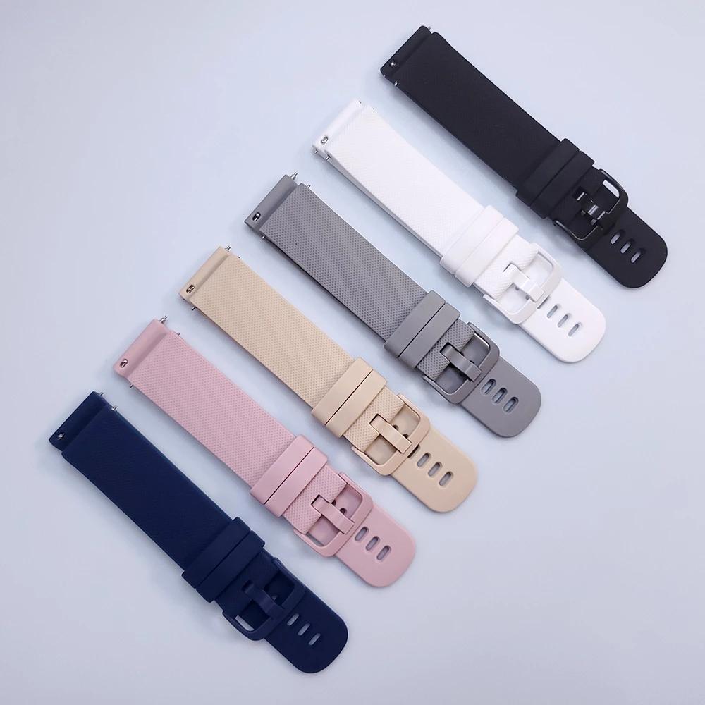 Sport Strap For Huami Amazfit Active 2 Square/Bip6 Band Amazfit BALANCE/Bip 3 U Pro Lite/GTR 4 2e 3 Pro 47mm/GTS 4 2 Mini Correa