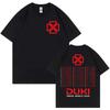 Rapper Duki Ameri World Tour 2025 Merch Tshirt Men Womens Clothing Fashion Hip Hop T Shirts Summer Casual Loose Cotton Tshirt