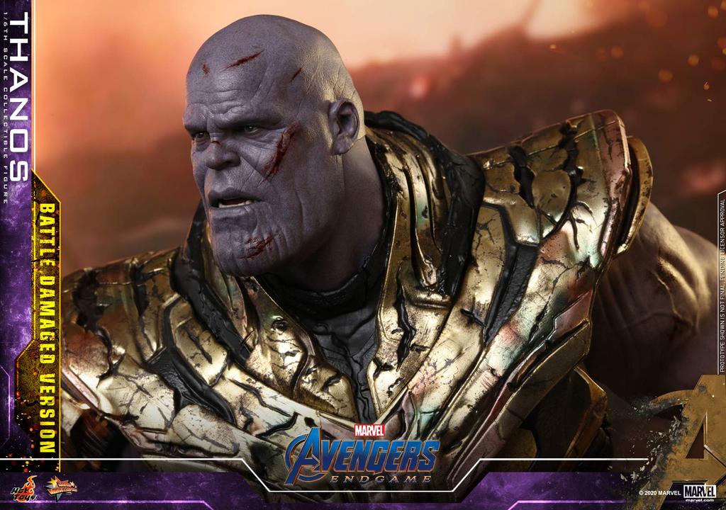 Movie Masterpiece Endgame Thanos Damaged Scale Figure Avengers (Battle Version) 1/6