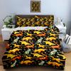 Colorful Dinosaur Pattern. Bedding Duvet Cover Sets Duvet Covers Pillowcases Gifts (1 * Duvet Cover 2 * Pillowcases, Without Duvet Insert)