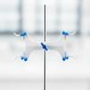 Doppelseitige Schmetterlingsklemme Aluminium Verstellbar für Chemiker, Lehrer, Wissenschaftliche
