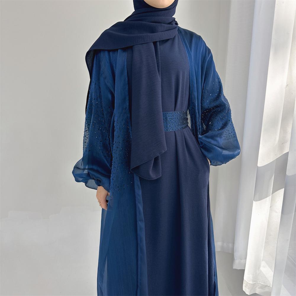 Loriya 2024 Bubble Sleeve Robe Cardigan LR698
