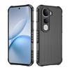 KEYSION Heavy Duty Shockproof Phone Case for IQOO Z10 Lite Soft Silicone+PC Translucent Matte Back Cover for VIVO IQOO Z10 Lite