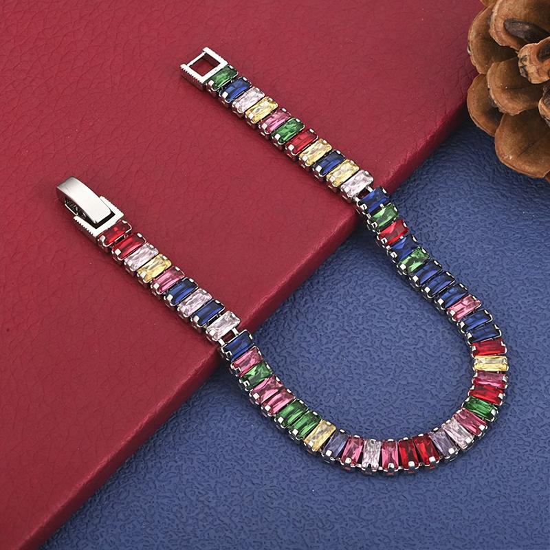 1Pcs Exquisite Noble Stylish Crystal Bracelet For Women Lady, Charming Wedding Jewelry Gift Party Gift