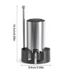 Stainless Steel Wine Dispenser for Convenient and Precise Pouring Rechargeable Wine Aerator Automatic Wine Pourer