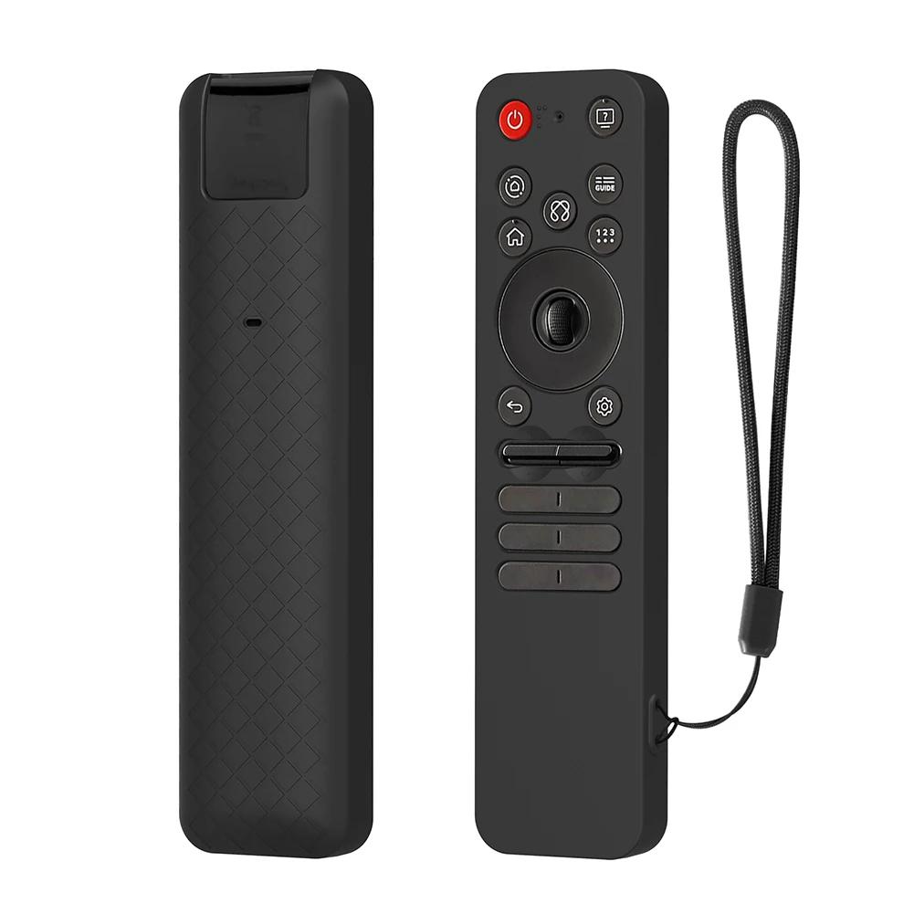 Etui ochronne antypoślizgowe etui na pilota do telewizora lekkie wstrząsoodporne kompatybilne z 2025 LG OLED Smart TV