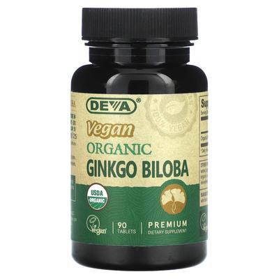 Veganer Bio-Ginkgo Biloba, 90 Tabletten (300mg pro Tablette)