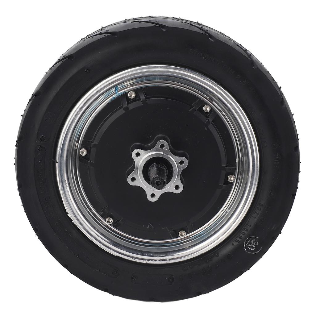 Vakuumreifen Bürstenloser Nabenmotor Leichtgewicht 48-72V Geräuscharm Geschwindigkeit Verbessern 11 Zoll Radnabe Motor für Elektrisches Motorrad