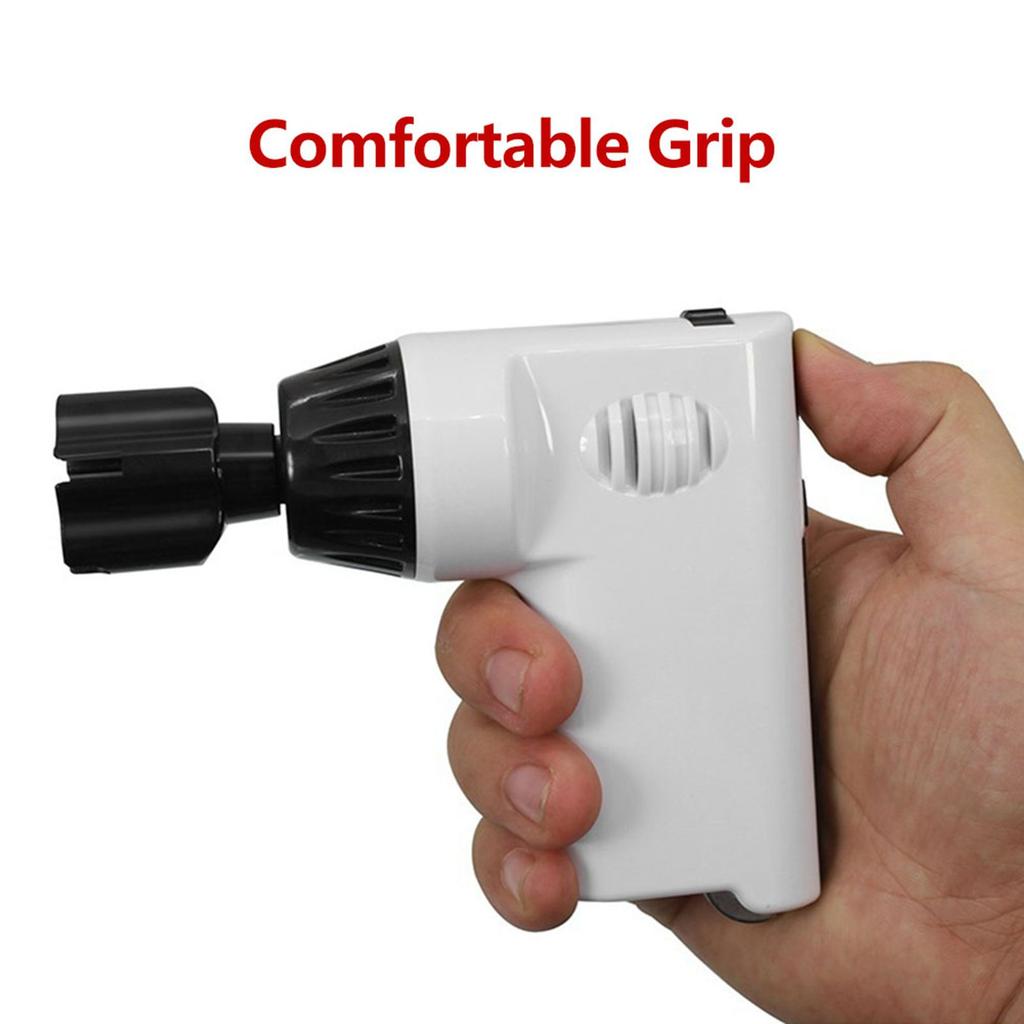 Multi Function Electric String Winder String Cutter USB Rechargeable Portable for Guitar Ukulele (White)