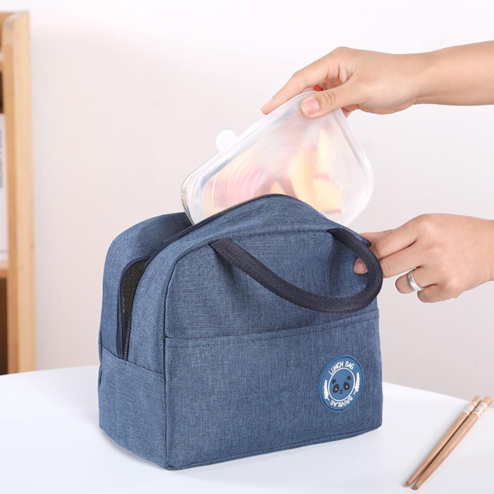 Insulated Lunch Bag Insulation Bento Pack Aluminum Foil Rice Bag Meal Pack Ice Pack Student Bento Lunch Handbag Insulation