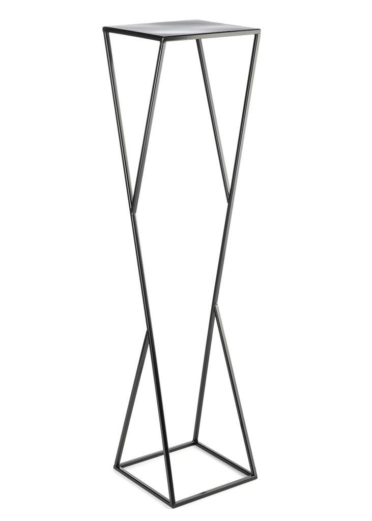 Modern Loft Black Flower Stand 100 Cm