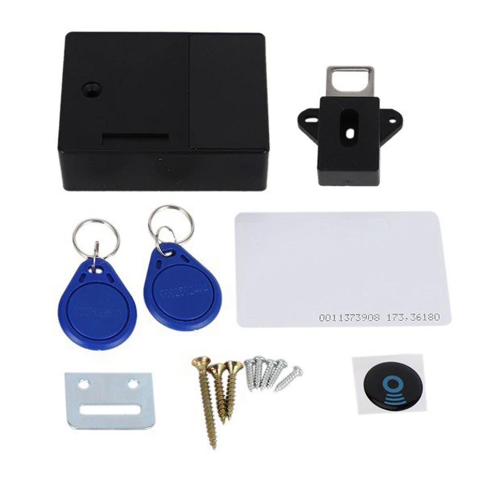 Smart Cabinet Lock IC Electronic Lock RFID Furniture Keyless Locker for Drawer Cabinet Safety Protection Device