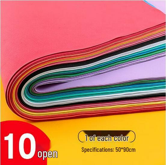 Placă mare din spumă EVA 50x50cm, grosime 1mm, pentru meșteșuguri DIY și proiecte educaționale.