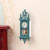 Miniatures Vintage Wall Clock Dollhouse Vintage Furniture Dollhouse Miniatures Creative Miniature 1:12 Dollhouse Multi Style