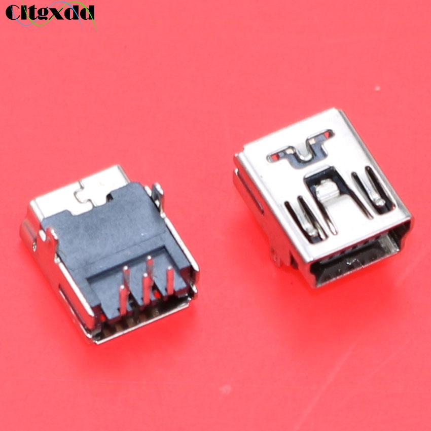 Cltgxdd 10PCS Female Mini USB Socket V3 Port For MP3 MP4 USB Type B 5pin 8Pin10Pin SMT SMD USB Jack Connector Repair Parts 4