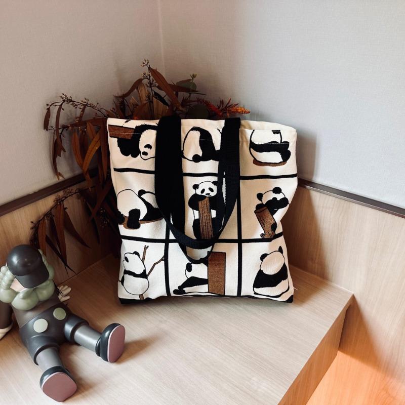 2025 Neue Cartoon Niedliche Panda Reißverschlusstasche