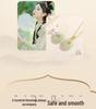 Tichiya S925 Sterling Silver Ping'an Buckle Necklace for Women - New Chinese Style Hetian Jade Clavicle Chain