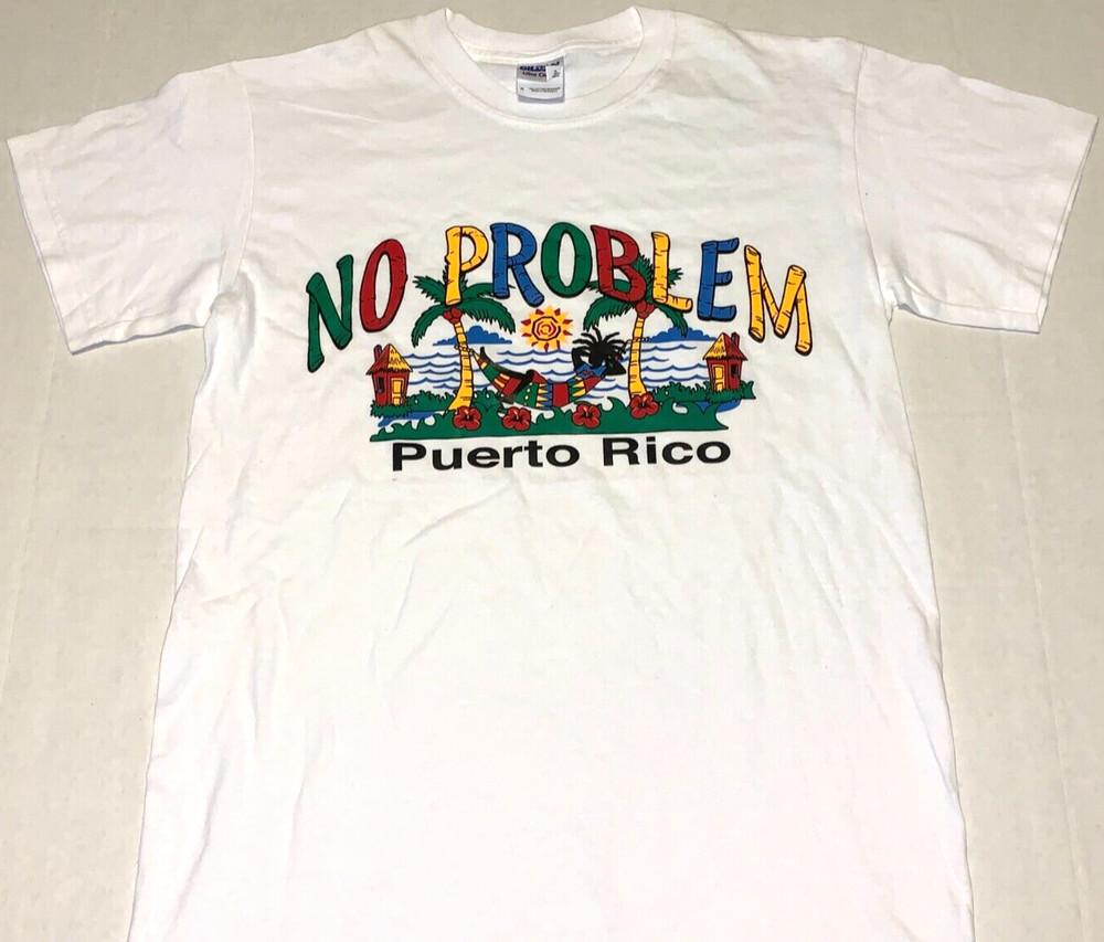 

Rare Vintage 2010s No Problem Puerto Rico Island LIfe Colorful T-Shirt New SMALL Unisex T-Shirt XL