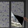 Anti Light Leakage Blackout Glass Sticker Full Blackout Sunshade Film  Apartment