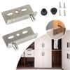 Hinge Set With Screws And Versatile For Wooden Doors