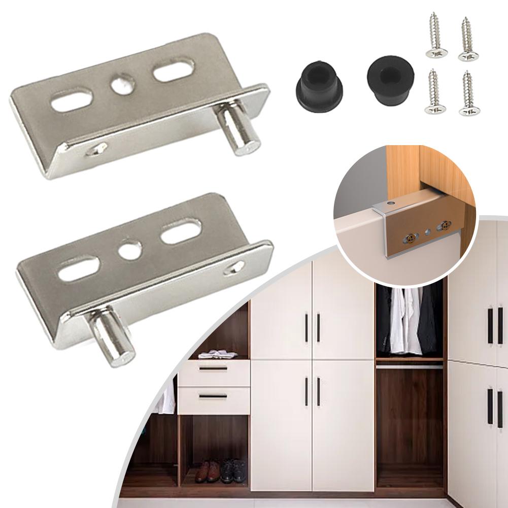 Hinge Set With Screws And Versatile For Wooden Doors