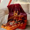 1pc Easy-Care Galatasaray SK Blanket, Perfect for Couch, Bed, Home, Travel & More, Warm & Durable Printed Blanket