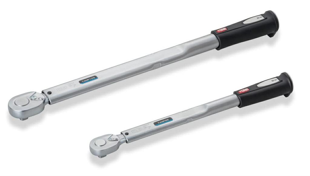 TONE Wheel Nut Torque Wrench 108Nm T4MP108, 12.7mm (1/2") Drive, Black,