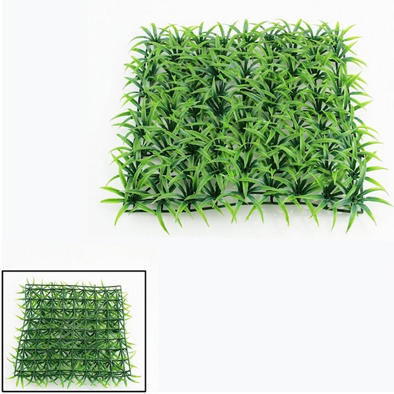 Artificial Water Aquatic Green Grass Plant Lawn Aquarium Fish Tank Landscape