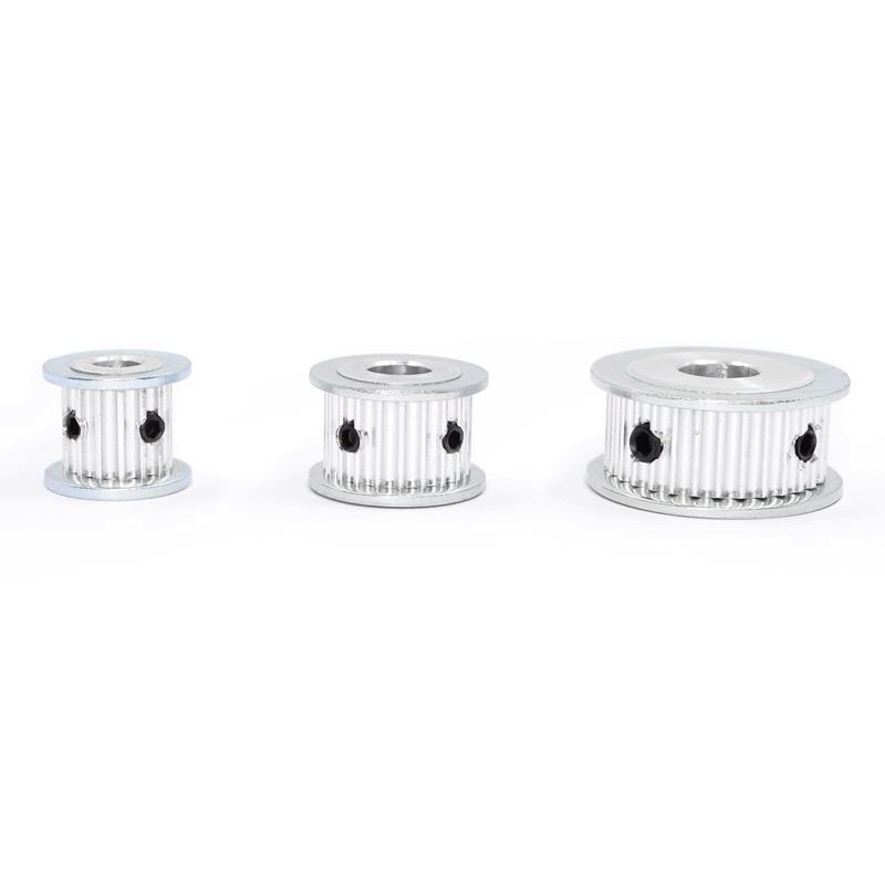 Synchronous belt pulley aluminum alloy synchronous wheel BF boss