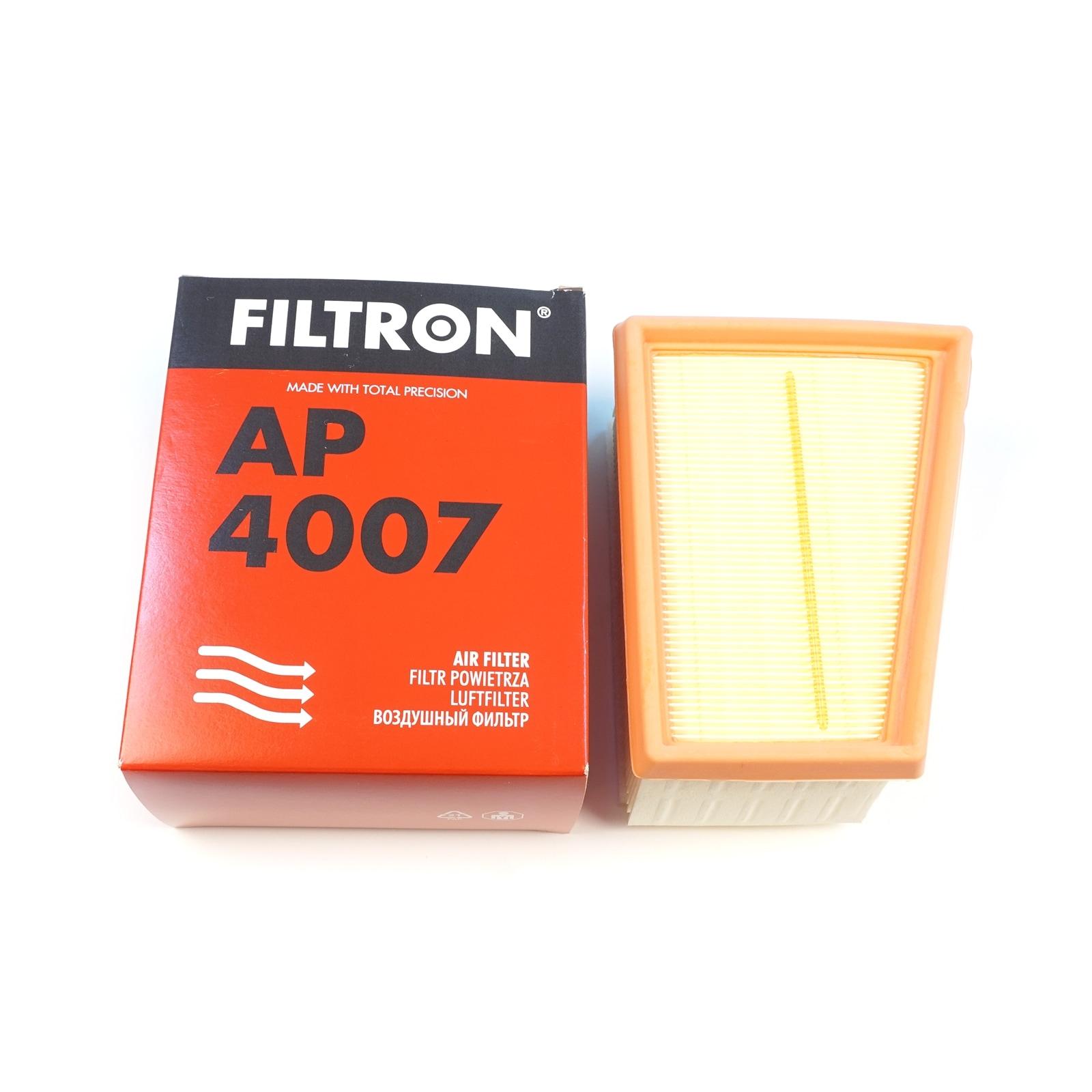 

BSP1266 Air Insert Filter Genuine FILTRON AP 4007 for Dacia with K4M Duster MK1 Logan MK1 Sandero MK1