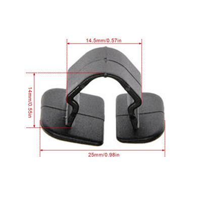 10pcs Car Hood Bonnet Insulation Clips Rivet Retainer 1H5863849A01C for VW Polo Tiguan Passat B5 B6 SEAT Leon 2 Skoda Octavia 2