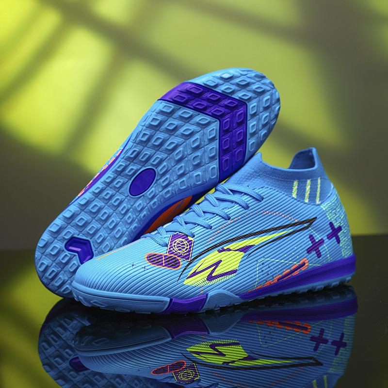 Low-top thorn 15 football shoes World Cup tf broken nails artificial turf AG nails leather foot training shoes for male and female students