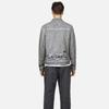 EVISU Jackets Men's Light Gray Lapel Moderate Other 2ESGNM3JK746XXCT