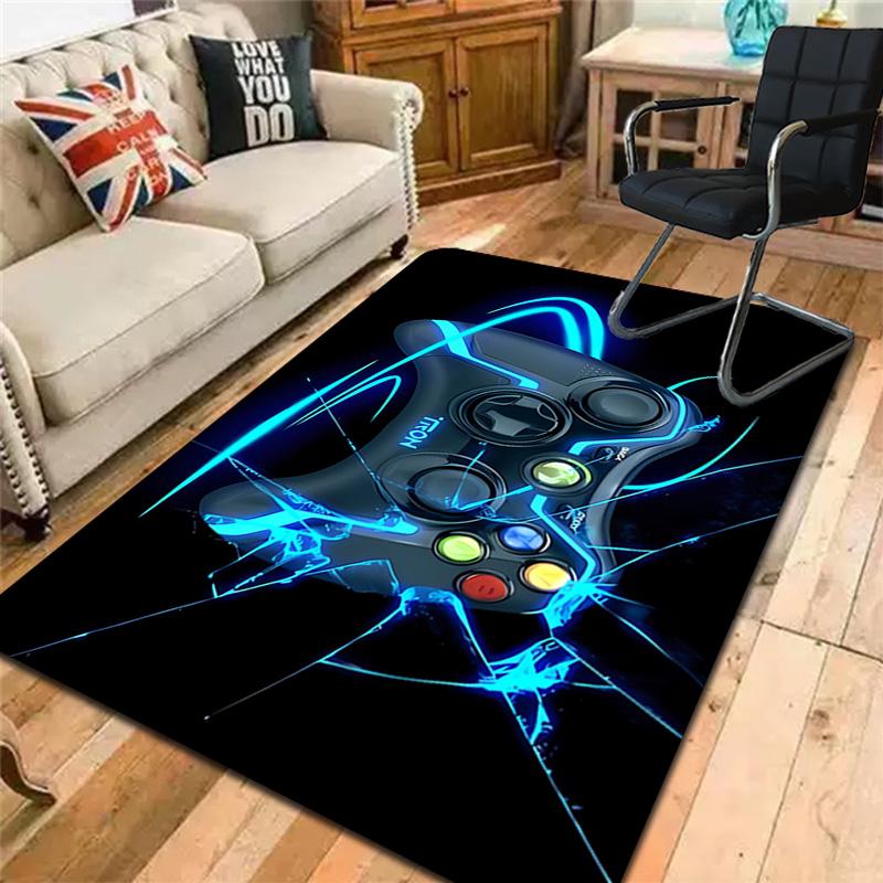 Game controller Rug Floor Mat for Living Room or Bedroom Soft and Comfortable Carpet a Gift for Birthday and Holiday.ZFF0913442