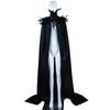Halloween Costumes Cape Feather Collar Cape Halloween Costume Cape Halloween Cloak for Carnivals Party