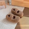 Sapatos Loafer de Inverno para Meninas com Forro de Lã Sapatos Quentes de Algodão