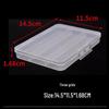 Transparent PP Plastic Fishing Tackle Storage Box