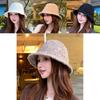 Fashionable Knitted Fishermans Hat With Hollow Out Design For Spring And Fall Fashion Accessory