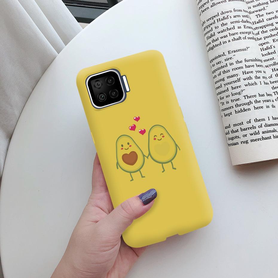 For OPPO Reno 4 Lite Case For OPPO Reno 4 Lite A73 A93 A 93 73 F17 F 17 Pro F17Pro Phone Case Soft TPU silicone Back Cover Funda