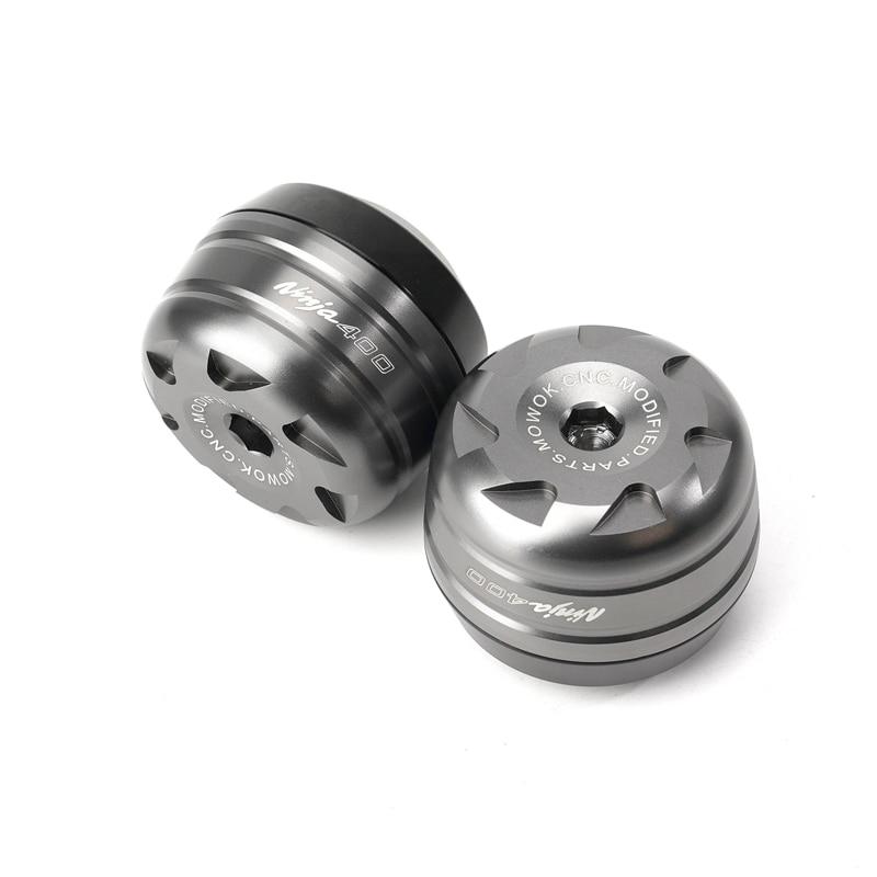 Motorcycle Accessories For KAWASAKI NINJA 400 NINJA400 2018- Front Rear Wheel Fall Prevention Cap Crash Protector