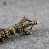 Retro Copper Buddha Instrument Dragon Head Just Vajry Pestle Puer Tea Knife Ornament Home Decoration Antique Brass Desk Decor