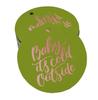 Inkdotpot Real Gold Foil Baby It's Cold Outside Baby Shower Tags Favor Hang Paper Tags 100