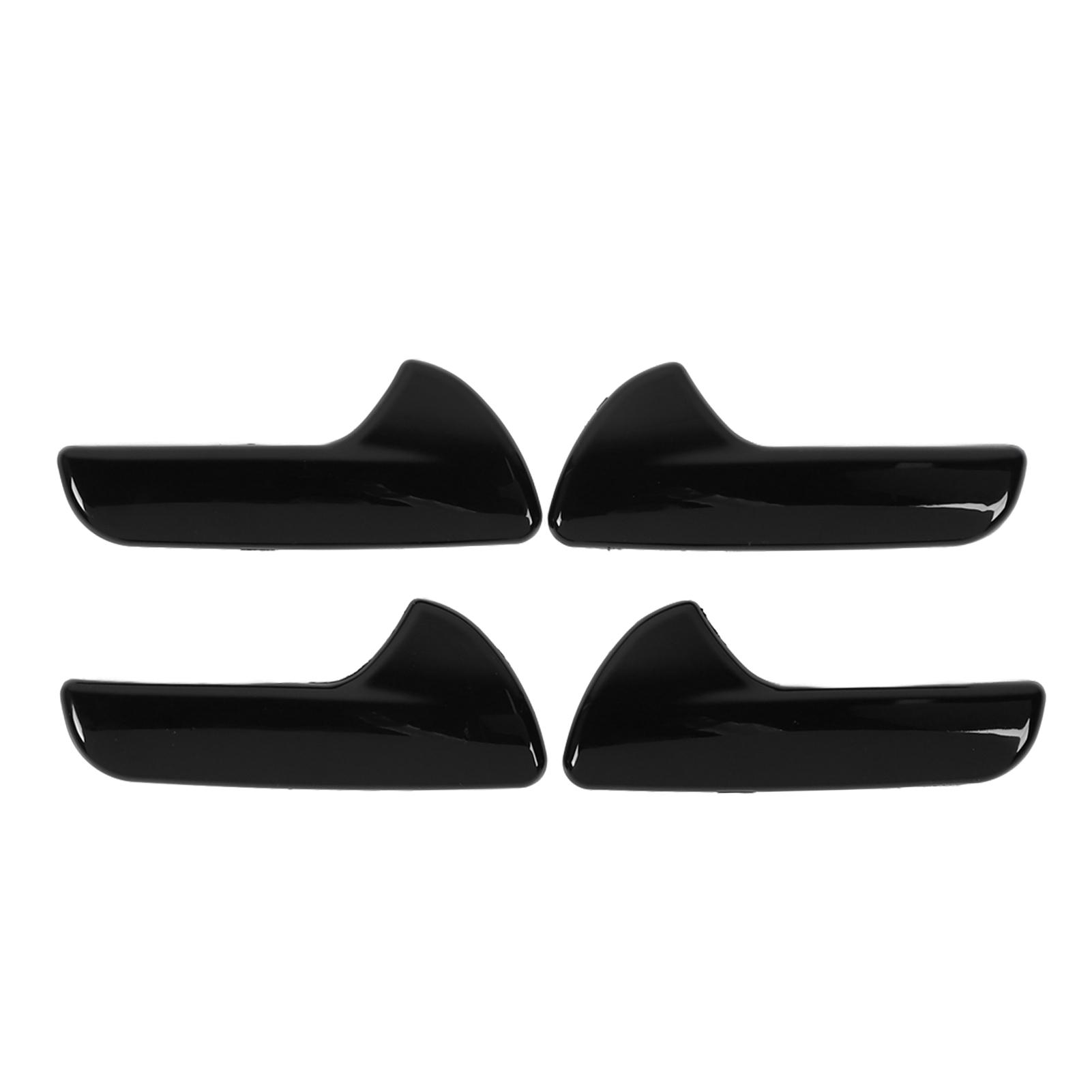 

4PCS Inner Door Handle Cover Trim Fashionable Anti Scratch Abrasion Proof Easy Install for Cars Inner Door Pull Handle Cover