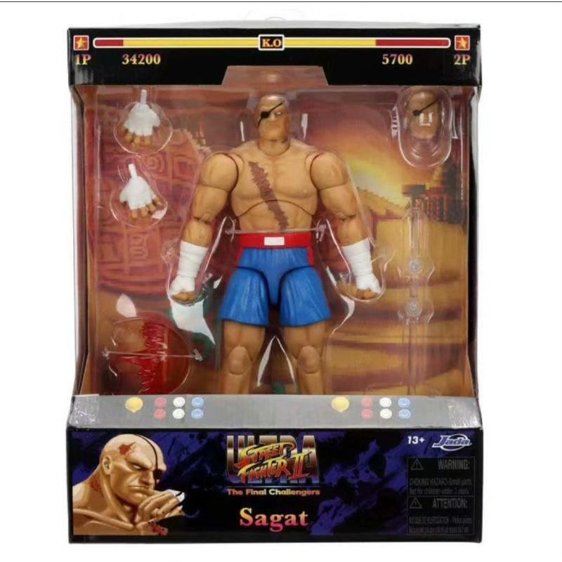 Toys 1/12 Street Fighter 4 Waves Baroque Sagat Blanca Action Figures Toys Gifts Collection