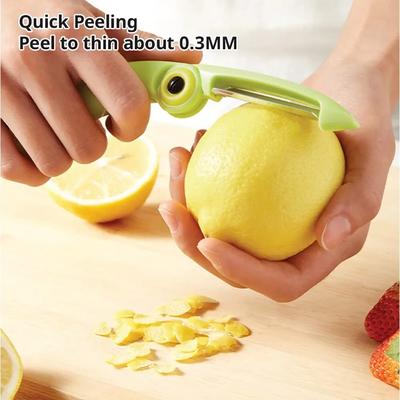 Ferramenta de Frutas Dobrável Portátil Multiuso Aço Inoxidável Faca de Descascar para a Cozinha Doméstica Faca de Descascar